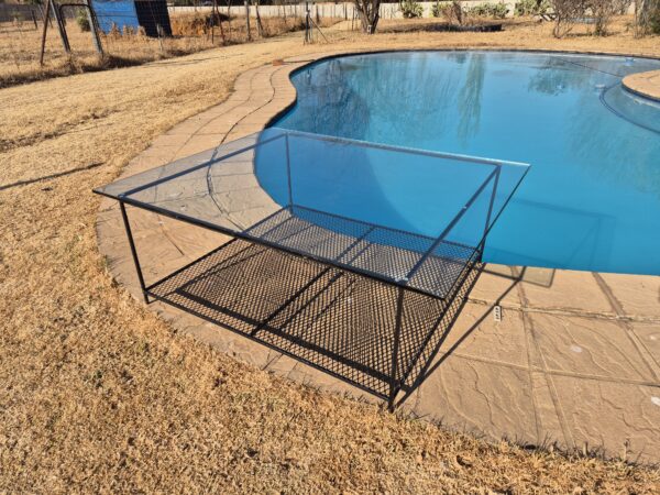 Glass Coffee - Mild Steel Frame Incl Shelf - Image 3