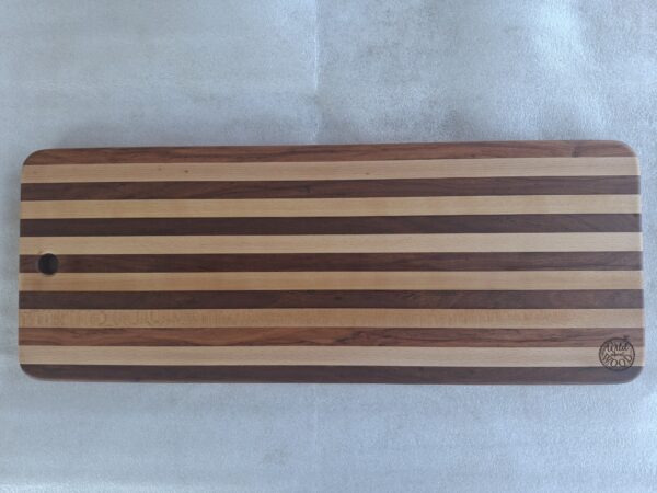 Chopping Board | Rhodesian Teak and European Beech - Image 3
