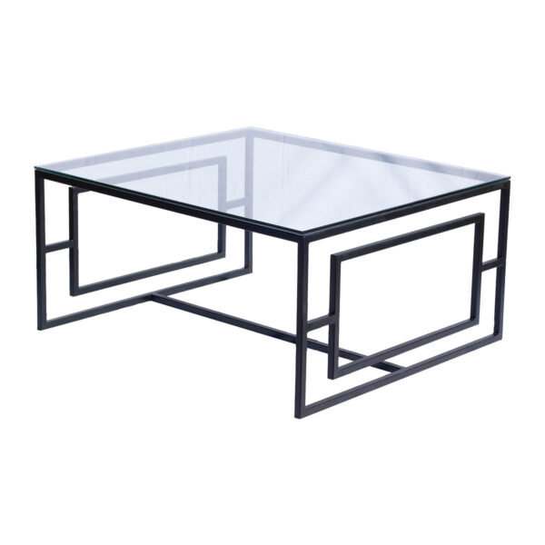 Glass Coffee | Mild Steel Frame - Image 2